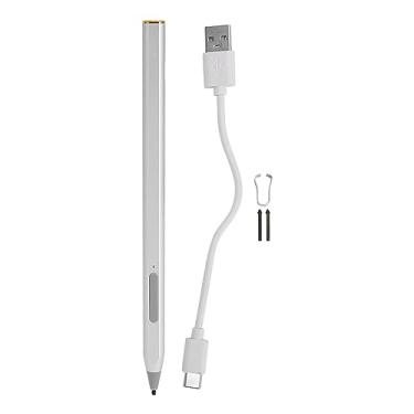 Imagem de Caneta Stylus com níveis de pressão 4096 para laptop HP, caneta magnética MPP2.0, caneta Stylus para HP para Envy 17 (prata)