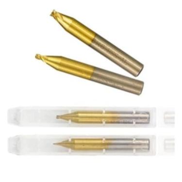 Imagem de 2 unidades fresa 2,5 mm Para Maquina Copiadora de Chave Pantografica vertical