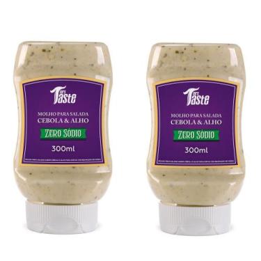 Imagem de Kit 2x Molho para Salada Cebola e Alho - Mrs Taste 300ml - Smart Foods