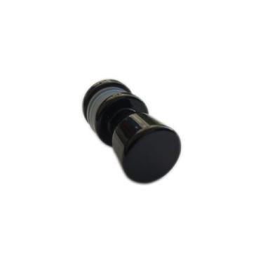 Imagem de Puxador para janela de correr de vidro temperado blindex - Preto - Dem