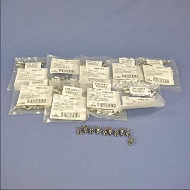 Imagem de Leviton Conector de crimpagem de peça única 40985-1P9 para Rg-59 (pacote com 100)