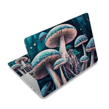 Imagem de Capa de adesivo para laptop, 30.5 cm 33.3 cm 33.8 cm 35.6 cm 38.1 cm 39.1 cm 39.6 cm 39.6 cm capa de adesivo de arte de vinil para notebook protetor de PC (2 almofadas de pulso incluídas), removível