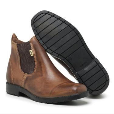 Imagem de Bota Country Masculino Bico Quadrado Solado Pneu Reciclado - NEWCOMFOR