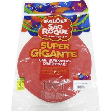 Imagem de Balão grande, são roque vermelho.