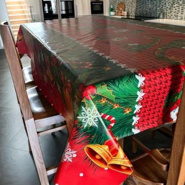 Imagem de Toalha De Mesa 4 Lugares Estampada Térmica Plástico 140x140 - Eternity
