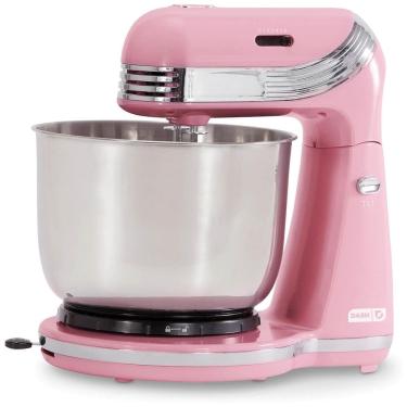 Imagem de Batedeira 6 Velocidades 2 Litros 250W, 110v, DASH DCSM250PK, Rosa