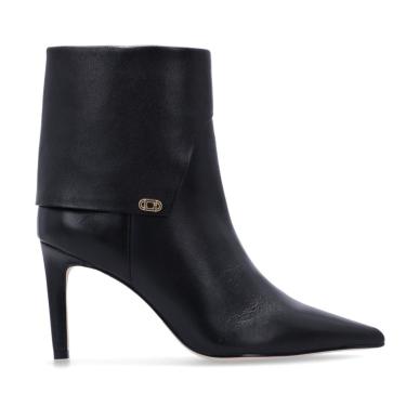 Imagem de Bota Cano Curto Couro Luz da Lua - 80480020 Luz Da Lua Preto  feminino