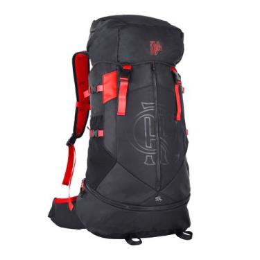 Imagem de Mochila Camping Flamengo 55 Litros Trilha Impermeável Viagem - Clio St