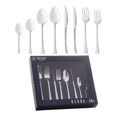 Imagem de Faqueiro 48pçs Inox Wolff  Linha Berna