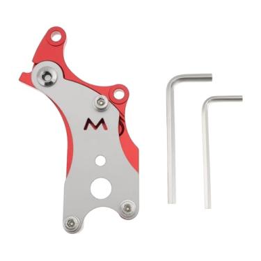 Imagem de OTOTEC Kit conversor de conversão de freio a disco de bicicleta com chave vermelha de 4 mm e 5 mm