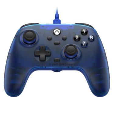 Imagem de GameSir Controle Com Fio T7 Para Xbox Series X|S, One E Windows 10/11, Jogos Plug And Play Joysticks De Efeito Hall/Gatilho Hall, Conector Áudio 3,5 Mm - Azul