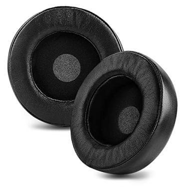 Imagem de Linkidea Almofadas De Substituição Para Fones Ouvido Akg K701/K702/K601/K612/K712/Q701/Q702 (Pele Carneiro/Preto)
