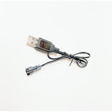 Imagem de Betteryseler Carregador De Carro 3,7 V Rc, Cabo Alimentação Usb Sm-2P, Plugue Fêmea, Saída Íons Lítio Ni-Cd Ni-Mh, Pacote Bateria/Carregador Sm 2P, Para Escavadeira, Carros, Micro Quadrotor