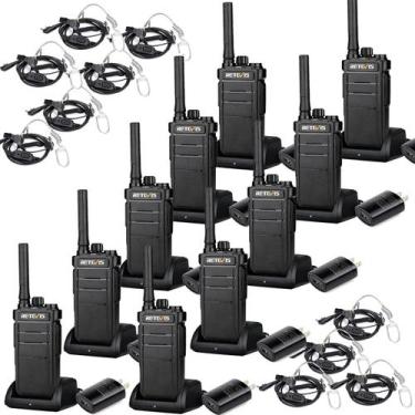 Imagem de Rádio bidirecional Retevis RB26 de longo alcance 30 canais 2000mAh