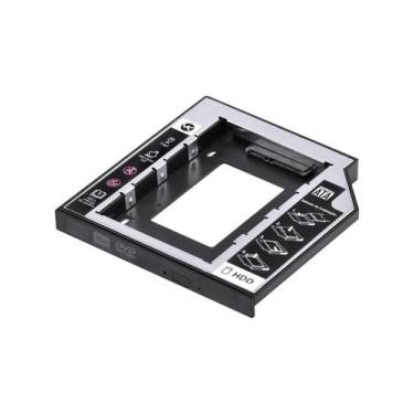 Imagem de Adaptador Caddy Para Hd Ou Ssd Gaveta Dvd Notebook Sata 12.7mm Ac-127 