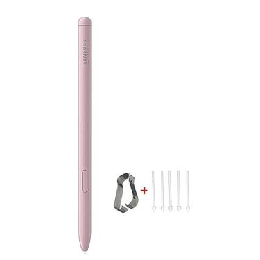 Imagem de Yuzhiyong Tab S6 Lite Stylus Pen Replacement S Pen for Samsung Galaxy Tab S6 Lite (EJ-PP610BPEGUJ) Stylus Pen+ USB to Type-C Adater + Tips/Nibs (Rose)