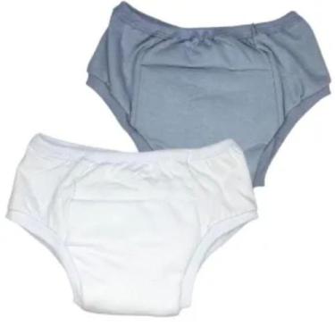 Imagem de Roupa Íntima Geriátrica em Algodão Para Escapes de Urina 2un - Minha E