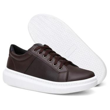 Imagem de Sapatênis Tênis Casual Masculino Conforto Elegante Sola super Macia Mo