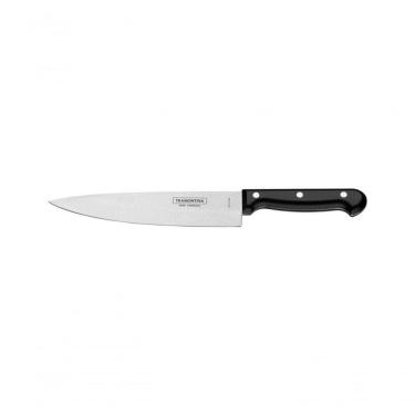Imagem de Faca Chefe Tramontina Ultracorte 6" Inox Preta