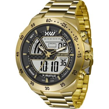 Imagem de Relogio X-Watch Masculino Digital Analogico De Aço Xmgsa004W