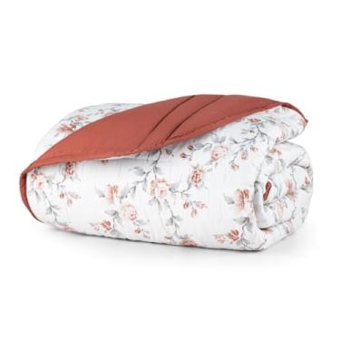 Imagem de Edredom Solteiro Dupla Face Micropercal 200 Fios - Conforto Premium em 1 Peça (NÁPOLIS)