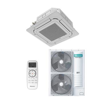 Imagem de Ar Condicionado Split Cassete 4 Vias - Inverter R-32 - Hisense - 56.000 BTUs - Frio - 220V Monofásico