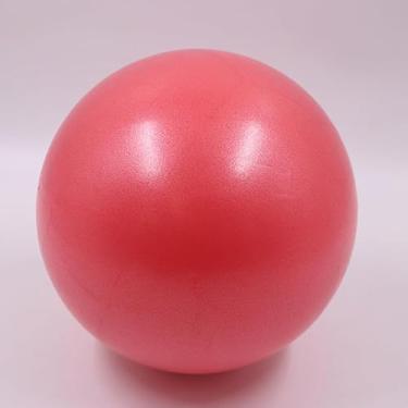 Imagem de Bola de exercício pequena vermelha de 23 cm, bola de barra, mini bola de ioga macia, bola de treino para estabilidade, barra, fitness, abdômen, núcleo