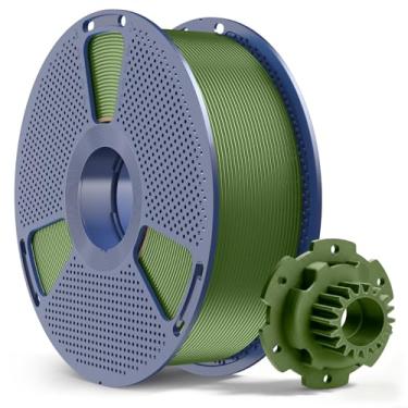 Imagem de SUNLU Filamento de impressora 3D PETG 1,75 mm, 1 kg verde-oliva