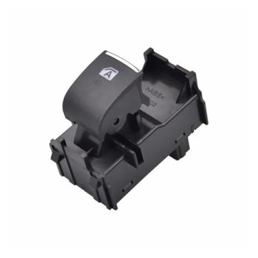 Imagem de Botão de controle do vidro elétrico, conjunto de interruptor único para Toyota RAV4 2019-2020, interruptor principal da luz de fundo do lado esquerdo (borda preta)