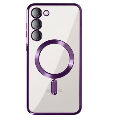 Imagem de Capa Capinha Protetora Magsafe de Silicone com Proteção na Lente para 