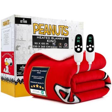 Imagem de Get Trend Cobertor elétrico Snoopy (Red King US, 230 x 265 cm)