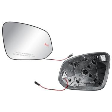 Imagem de Espelho retrovisor de porta do lado direito do passageiro de substituição aquecido e BLIS com placa traseira para Toyota Tacoma 4 Runner RAV4 2014-2023