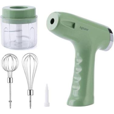 Imagem de Mini Triturador e Batedeira Portátil USB Verde - Quanhe