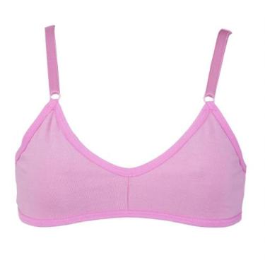 Imagem de Sutiã Menina Moça sem Bojo Cor:Rosa HeraTamanho:G - Manu Modas, Rosa h