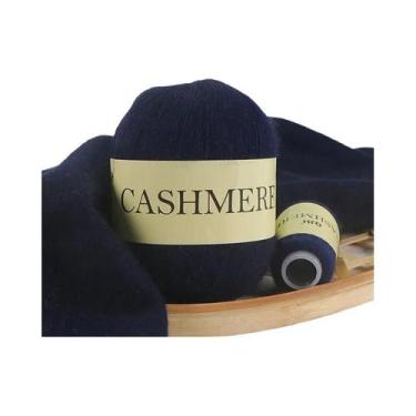 Imagem de Conjunto De 3 Peças De Fio De Tricô E Crochê De Lã De Cashmere Para Be