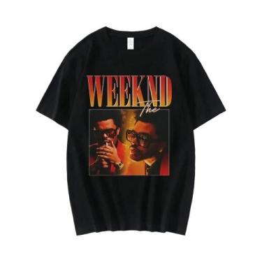 Imagem de Camiseta Feminina Com Estampa Gráfica Harajuku Moda Hip Hop Y2K Casual