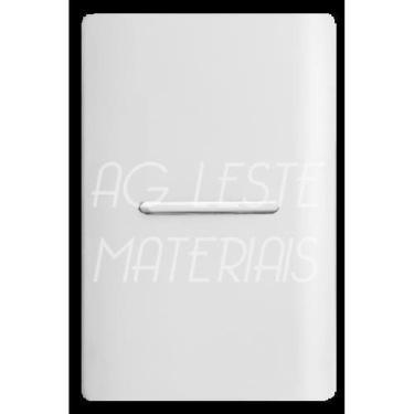 Imagem de Cj Interruptor Intermediario Horizontal Suporte 4X2 Dicompel