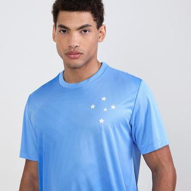 Imagem de Camisa Cruzeiro Dry Performance Azul Celeste Masculina-Masculino
