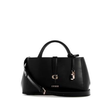 Imagem de Bolsa Guess Carrie Girlfriend Satchel Preto - VG989606-Feminino