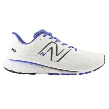 Imagem de Tênis New Balance Fresh Foam X 860V13 Masculino-47 Branco-Azul-Feminino
