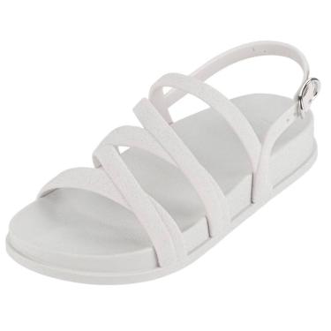 Imagem de Sandalia Feminina Glitter Conforto Zaxy Shine 18889