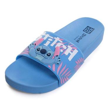 Imagem de Chinelo Slide Conforto Fácil Calce Leve Stitch Disney Zaxy