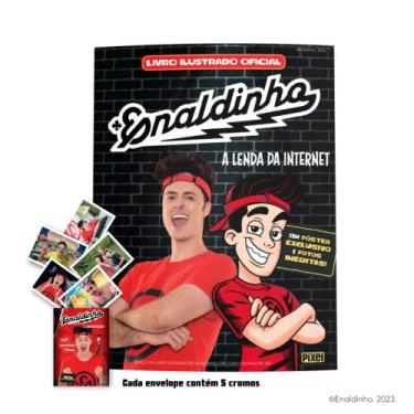 Imagem de Livro - KIT ÁLBUM DO ENALDINHO + 50 FIGURINHAS - Pixel