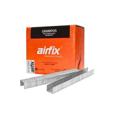Imagem de Grampo Pneumático 80/16  Cx 10mil Unidades  Galvanizado - Airfix, 8016