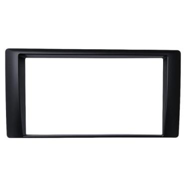Imagem de MOLDURA 6.8" E 7" CHEVROLET S10 PITBULL E BLAZER 2001 a 2011 GRAFITE F