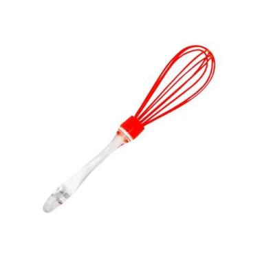 Imagem de Fue/ batedor de ovos de silicone - catuaí, Vermelho