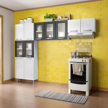 Imagem de Cozinha Compacta Bertolini Sem Balcão 3 Peças 11 Portas
