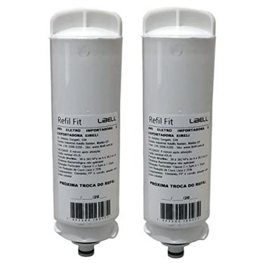 Imagem de Kit 2 Filtros Refil Libell Purificador De Água Acqua Fit