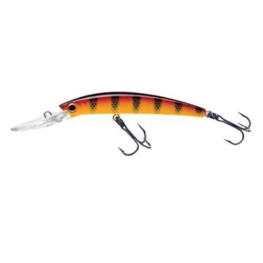 Imagem de Isca flutuante Yo-Zuri Crystal Minnow Deep Diver Walleye 13,8 cm, Hot Perch