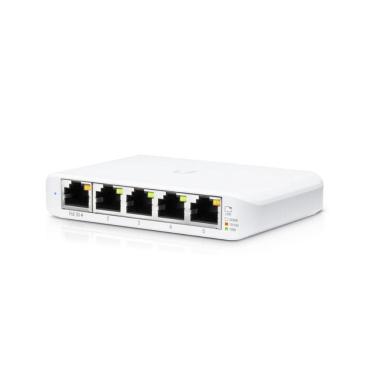 Imagem de Switch 5 Portas Ubiquiti UniFi USW-Flex-Mini - Gigabit PoE - Gerenciável - UniFi Network